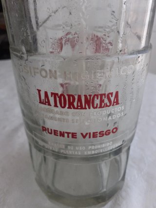 Sifón antiguo La Torancesa