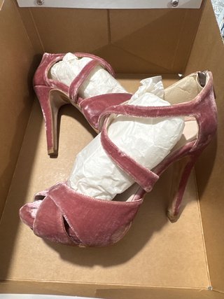 Zapatos Lodi Rosa Terciopelo