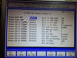 Placa Base Unisys 386 SX 20 Mhz