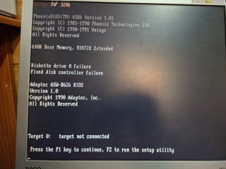 Placa Base Unisys 386 SX 20 Mhz