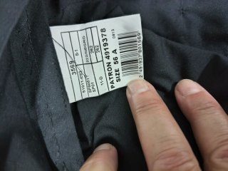 Traje de caballero dos piezas negro
