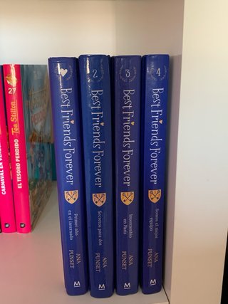 Colección Best Friends Forever. Cuatro libros.