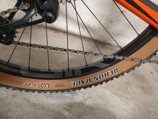 Bici MTB rigida KTM Myroon arancione