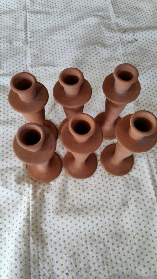 Portacandele Terracotta