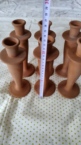 Portacandele Terracotta