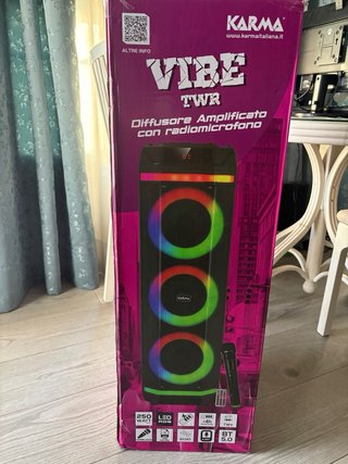 Altavoz Bluetooth Karma Karaoke para Fiestas