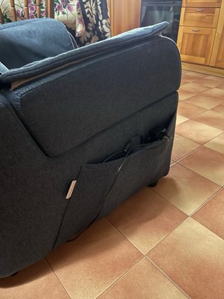 Poltrona relax KIRA BRIMAITALIA tessuto blu