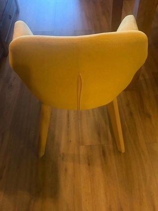 Sillas de comedor amarillas