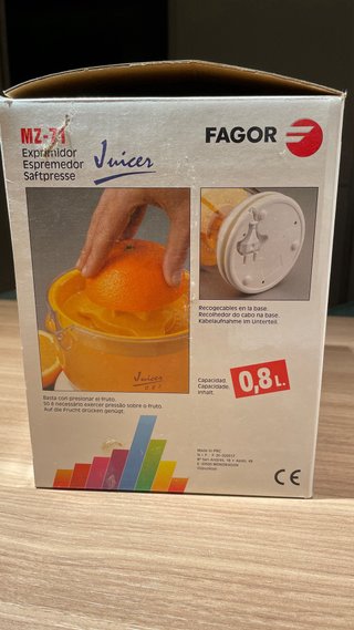Exprimidor Fagor MZ-71 de 0.8L