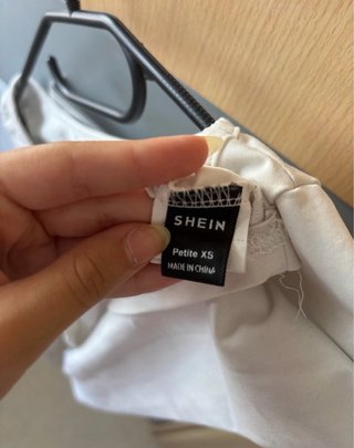 Top manga larga blanco talla única