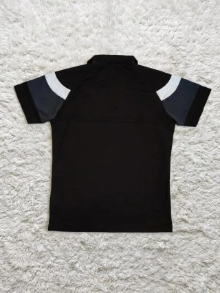 Polo Deportivo Puma Negro y Gris - Talla M