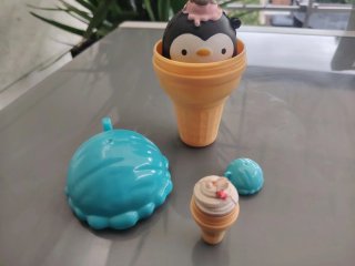 Smooshy Helado Juguete Azul