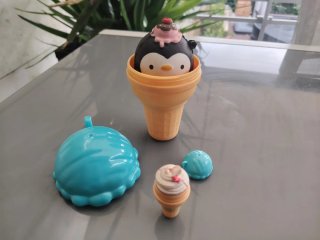Smooshy Helado Juguete Azul