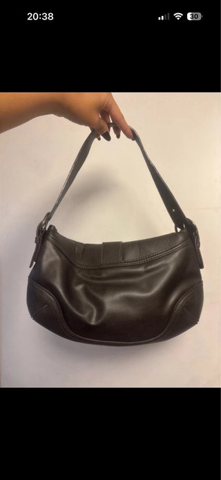 Bolso de hombro gris Stradivarius