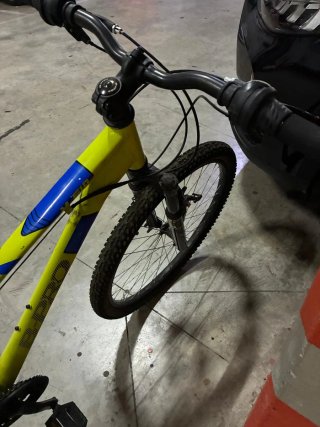 Bicicleta Montaña Amarilla