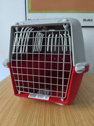 Transportín perros/gatos plástico