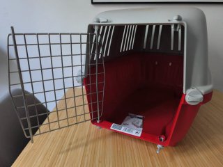 Transportín perros/gatos plástico