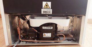 Frigorífico congelador marca Qilive blanco
