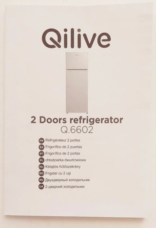 FRIGORÍFICO QILIVE Q.6602 -143cm-2 AÑOS-COMO NUEVO