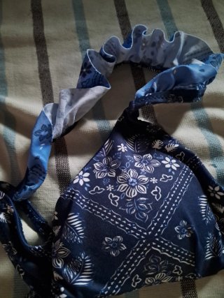 Sujetador Bikini Pepe Jeans Azul Bandana
