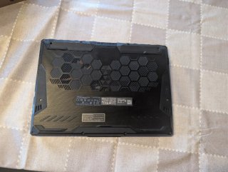 Portátil rtx 3060 Asus tuf gaming f15