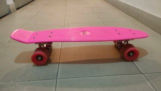 Patinete rosa Hudora