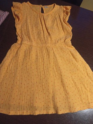 Lote 2 vestidos verano algodón 122/128cm