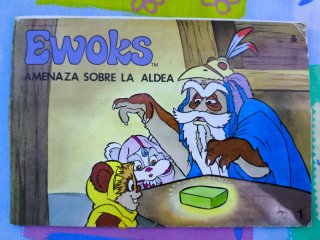 Colección 4 cómics Ewoks Panorámicos