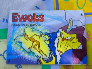 Colección 4 cómics Ewoks Panorámicos