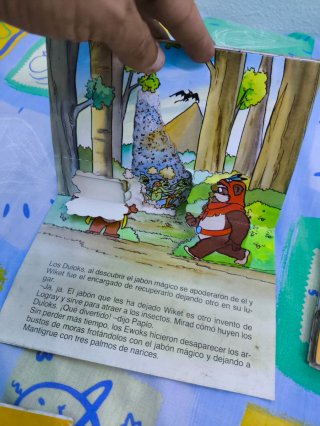 Colección 4 cómics Ewoks Panorámicos