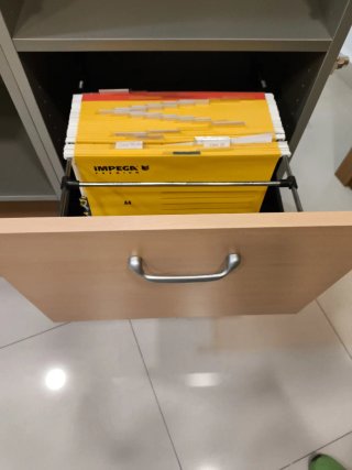 Mueble de oficina Ofiprix con estantes y cajonera