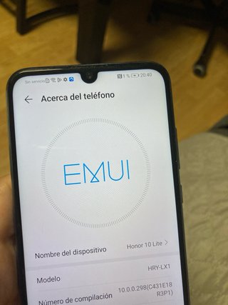 Honor 10 Lite para piezas