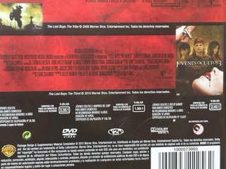 Jóvenes Ocultos Trilogía DVD Terror