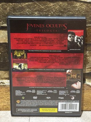 Jóvenes Ocultos Trilogía DVD Terror