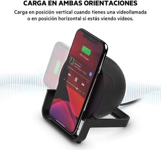 Soporte Carga Belkin con Altavoz 10W · Nuevo