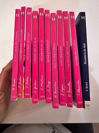 Collezione harmony 4 autori vari