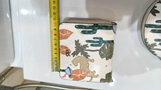 Cartera y monedero con estampado