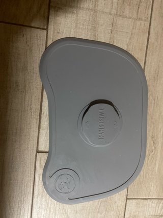 Mantel individual Twistshake gris