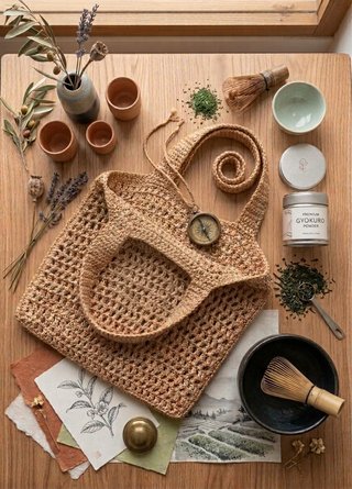 Bolso de crochet estilo PRADA