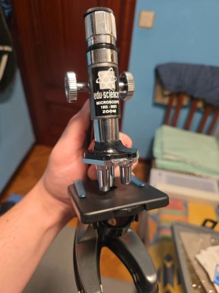 Microscopio Edu Science 10X-900X