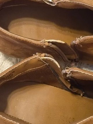 Botines camel tacón Primark talla 38