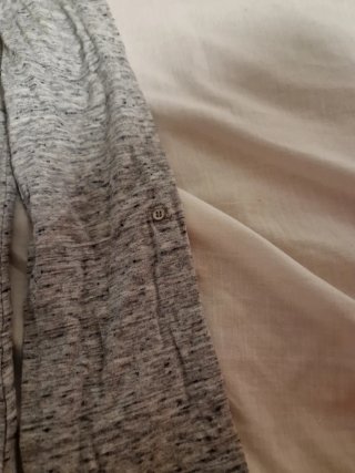 Camiseta Bershka manga larga gris Talla S
