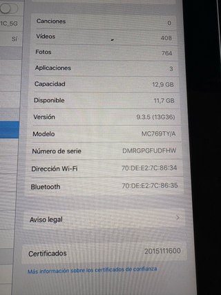 iPad 2 16GB WiFi Plata
