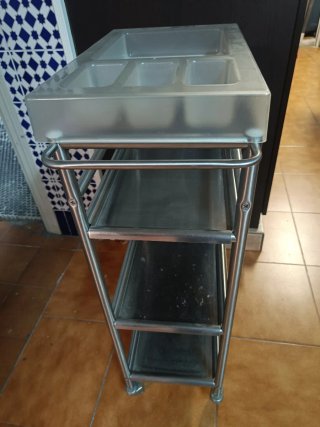 Carrello Ikea GRUNDTAL in Acciaio Inox