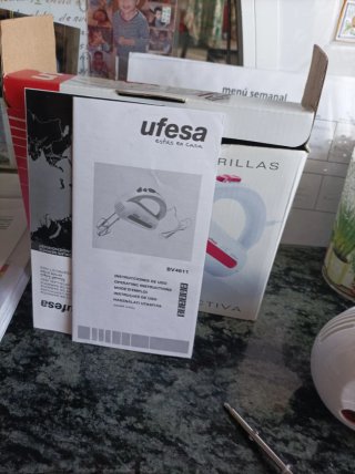 Batidora Ufesa de varillas amasadora