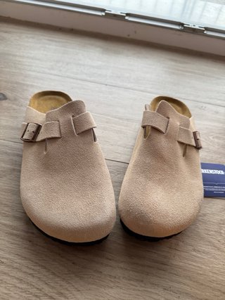 Birkenstock Boston Camoscio 39