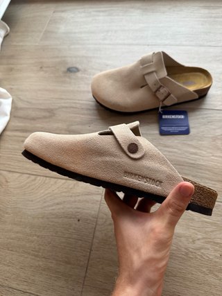 Birkenstock Boston Camoscio 39