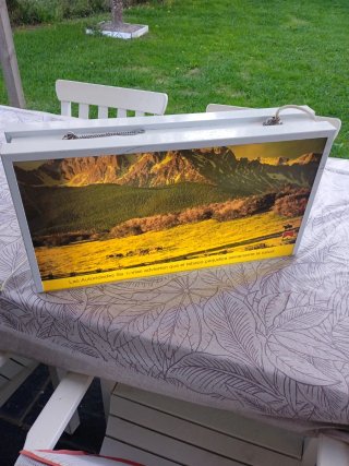 Cartel luminoso Marlboro. Impecable.
