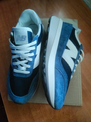 Zapatillas New Balance 370 Azul/Blanco