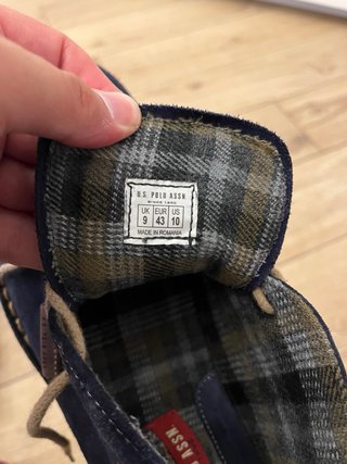 Stivaletti U.S. Polo Assn. Uomo Blu